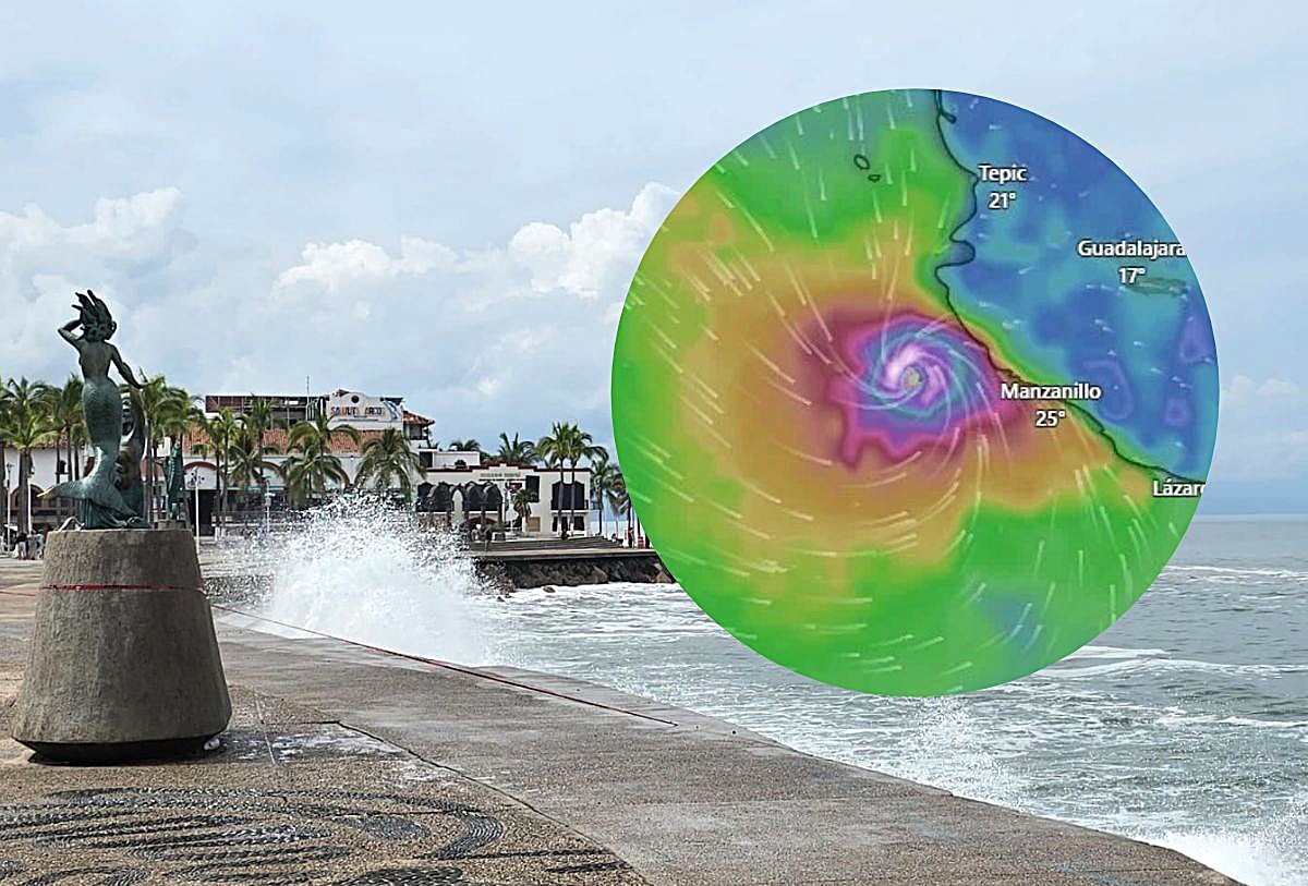 Alerta máxima en costas de Jalisco y Nayarit por "Simon"
