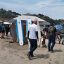 Playa invadida por particulares en Sayulita