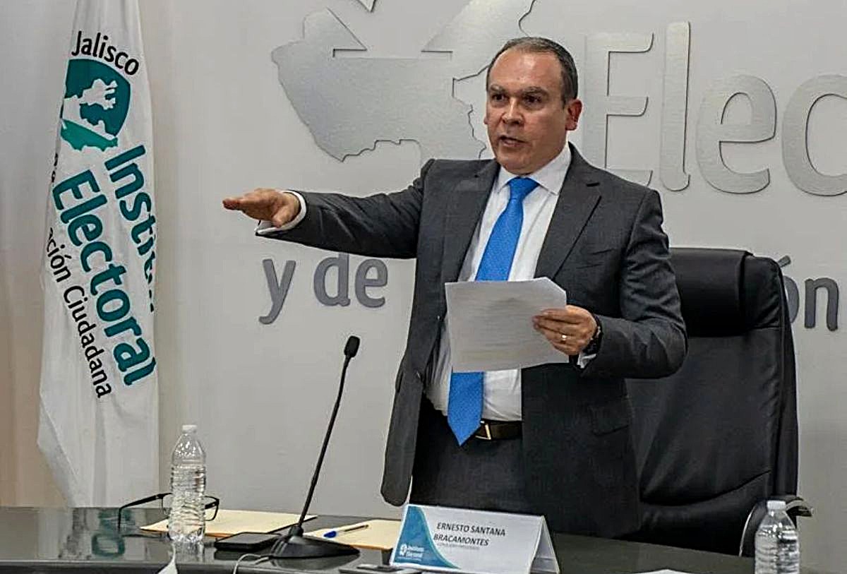Ernesto Santana, titular del IEPC