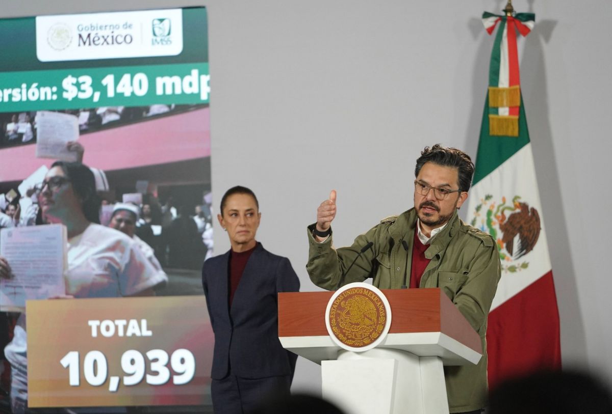 Zoé Robledo, director general del IMSS en México