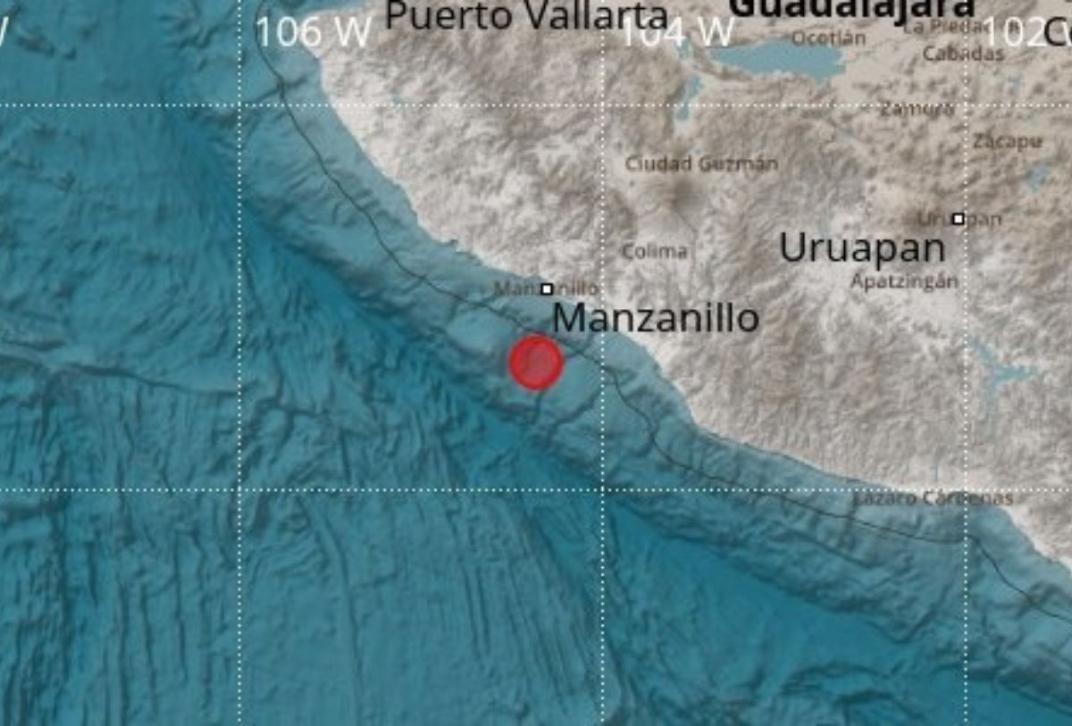 Sismo en Colima y Jalisc